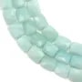 Amazonite Rectangle facette 8x10mm x 40cm