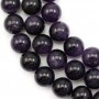 Amethyst Round 16mm A x 40cm