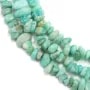 Amazonite in forms chips x 80cm