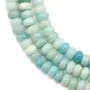 Amazonite Rondelle 5x8mm x 39cm