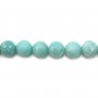 Amazonite Ronde Facette 16mm x 40cm