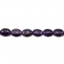Amethyst oval 13x18mm x 1pc 