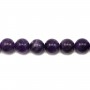 Amethyst Round 12mm x 40cm