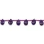 Améthyste Goutte Plate 10x14mm x 40cm (25 pcs)