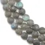 Labradorite, de forme ronde plate facetté, 6mm x 39cm