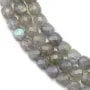 Labradorite, de forme cube facetté, 5 mm x 40cm