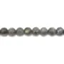 Labradorite ronde facette 10mm x 40cm