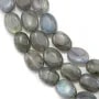 Labradorite Ovale 8x10mm x 40cm