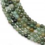 Jade nature rond 4mm x 40cm