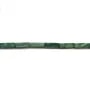 Jade africain rectangle 4x13mm x 40cm