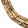 Jaspe paysage tube 4x13mm x 40cm