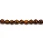 Jaspe peau d'éléphant ronde 6mm x 20pcs