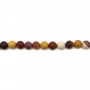 Jaspe mookaite ronde 6mm x 40cm