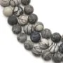Jaspe picasso matte ronde 8mm x 40cm