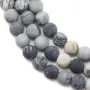 Jaspe picasso matte ronde 6mm x 40cm