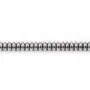 Hématite argenté rondelle 2x4mm x 40cm 