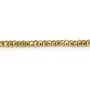 Hématite dorée rondelle facette 3x1.8mm x 40cm 