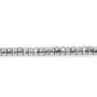 Hématite rondelle facette 3x1.8mm x 20