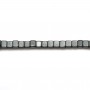 Hématite cube carré 1mm x 40cm