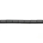 Hématite mate tube 3x5mm x 40cm