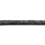 Hématite mate ecrou 3x1mm x 40cm