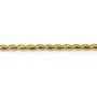 Hématite dorée tonnelet 3x5mm x 40cm 