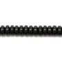 Hématite rondelle 2x4mm x 40cm 