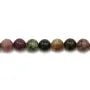 Tourmaline ronde sur fil 8mm x 40cm