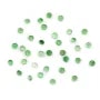 Tsavorita, corte brillante redondo 1.4-2.2mm x 2pcs