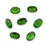 Turmalina verde, ovalada 5x7mm x 1pc