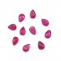 Bracket bead cap for beads half-drilled silver 925 3mm x 6pcs