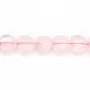 Quartz rose cœur 10mm x 4pcs