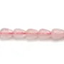 Pink Quartz goutte 6x8mm x 6pcs