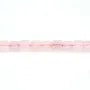 Rose quartz square 8mm x 4pcs