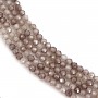 Óxido de zircónio redondo facetado 2mm x 39cm