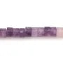 Lepidolita Heishi 2.5x4mm x 39cm