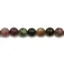 Tourmaline ronde sur fil 8mm x 40cm