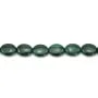 Malachite Ovale 8x10mm x 39cm