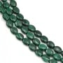 Malachite Ovale 8x10mm x 39cm
