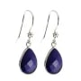Ohrring Silber 925 Lapis Lazuli Tropfen x 2St