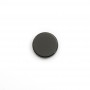 Agate noir rond 16mm