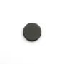 Agate noir rond plat 20mm