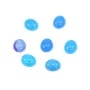 Cabochon agate teinté ovale 10x12mm x 2pcs
