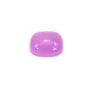 Cabochon agate teinté violet carré 10mm x 2pcs