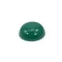 Cabochon agate vert ronde 16mm x 1pc