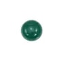 Cabochon agate vert ronde 12mm x 2pcs
