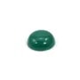 Cabochon agate vert ronde 12mm x 2pcs