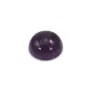 Cabochon amethyste rond 8mm x 1pc