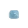 Cabochon aigue marine carré 10mm  x 1pc