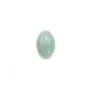 Cabochon bleu d'amazonite, de forme oval, 4x6mm x 4pcs